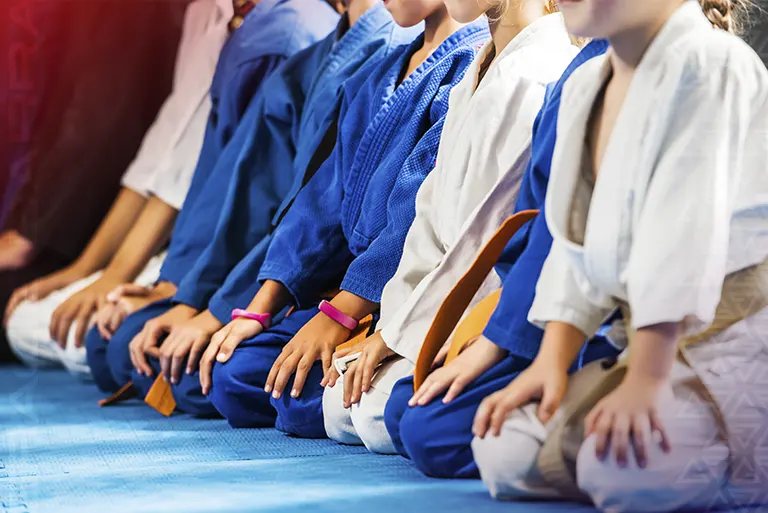 Kids Belt Grading System at Gracie Barra Frisco